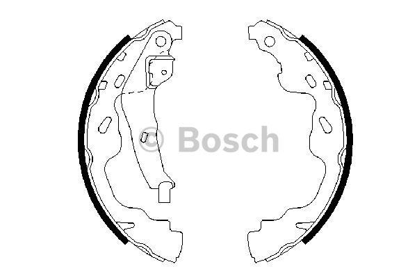 Bosch Колодки гальмівні барабанні, комплект – ціна 100 PLN