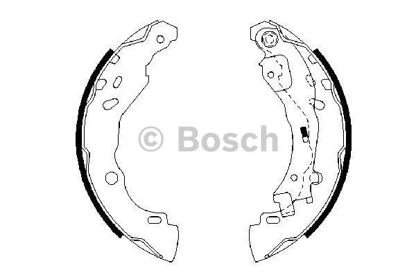 Bosch Колодки тормозные барабанные, комплект – цена 98 PLN