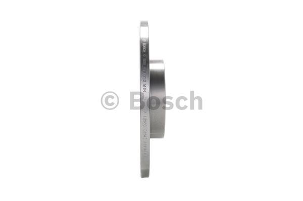 Bosch Unbelüftete Bremsscheibe vorne – Preis 95 PLN