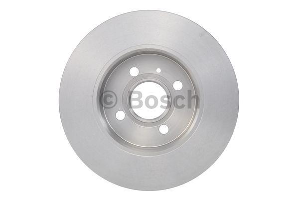 Rear brake disc, non-ventilated Bosch 0 986 479 191