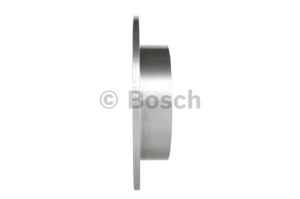Rear brake disc, non-ventilated Bosch 0 986 479 318