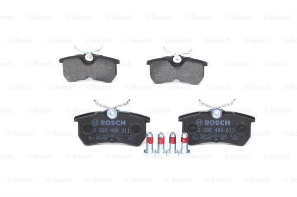 Bosch Brake Pad Set, disc brake – price 74 PLN