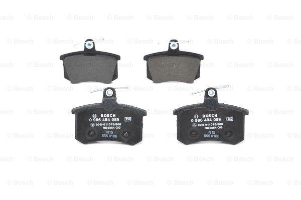 Bosch Brake Pad Set, disc brake – price 80 PLN