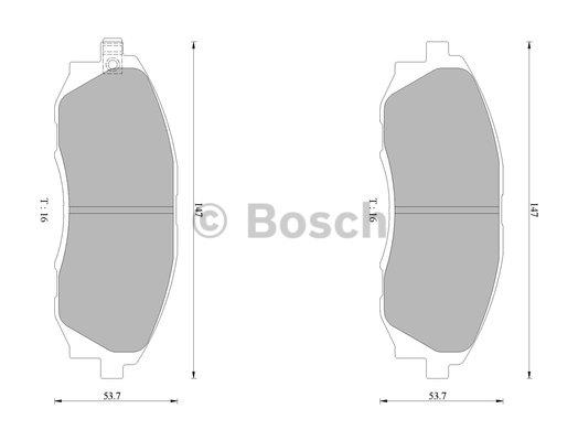 Bosch 0 986 AB0 215 Klocki hamulcowe, zestaw 0986AB0215: Dobra cena w Polsce na 2407.PL - Kup Teraz!