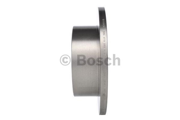 Bosch Tarcza hamulcowa tylna, niewentylowana – cena 192 PLN