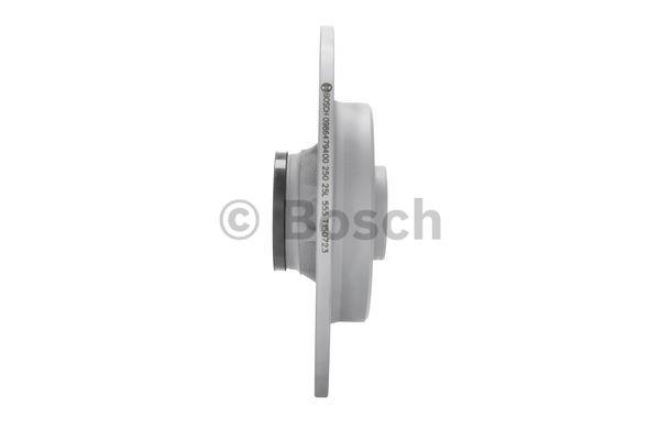 Rear brake disc, non-ventilated Bosch 0 986 479 400