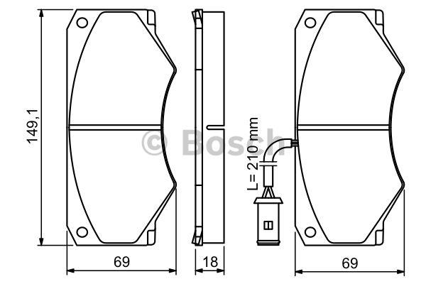 Купити Bosch 0 986 494 301 за низькою ціною в Польщі!