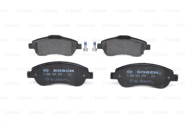 Brake Pad Set, disc brake Bosch 0 986 494 379