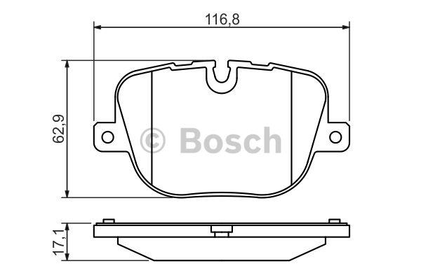 Bosch Klocki hamulcowe, zestaw – cena 159 PLN