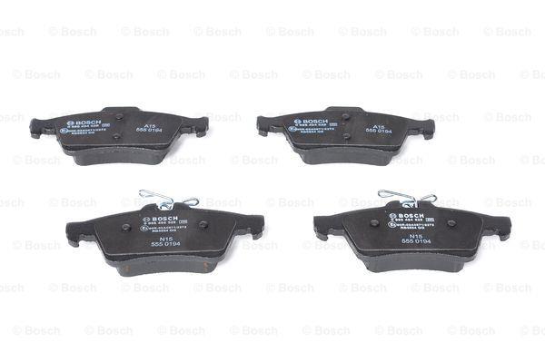 Brake Pad Set, disc brake Bosch 0 986 494 528