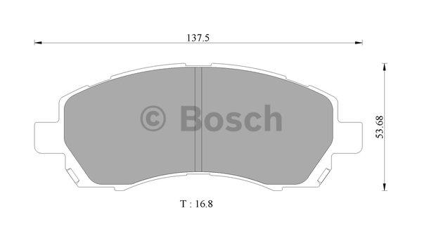 Bosch 0 986 505 662 Klocki hamulcowe, zestaw 0986505662: Dobra cena w Polsce na 2407.PL - Kup Teraz!