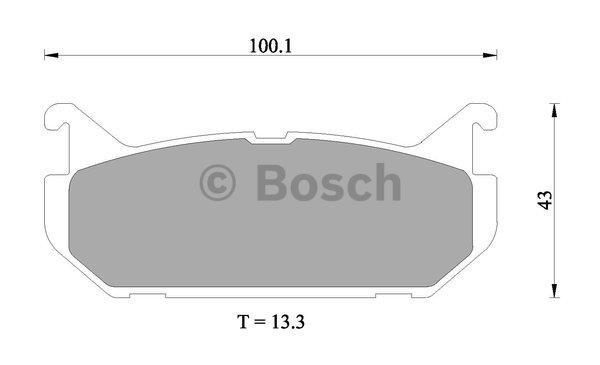 Bosch 0 986 505 915 Scheibenbremsbeläge, Set 0986505915: Kaufen Sie zu einem guten Preis in Polen bei 2407.PL!