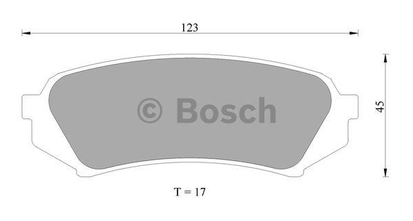 Bosch 0 986 AB2 606 Klocki hamulcowe, zestaw 0986AB2606: Dobra cena w Polsce na 2407.PL - Kup Teraz!