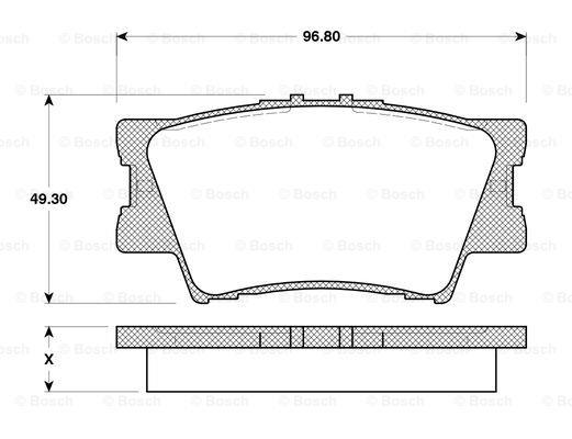 Bosch 0 986 TB3 118 Klocki hamulcowe, zestaw 0986TB3118: Dobra cena w Polsce na 2407.PL - Kup Teraz!