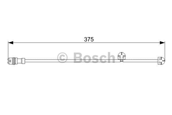 Датчик зносу гальмівних колодок Bosch 1 987 473 024