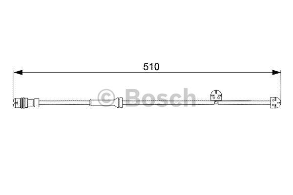 Bremsbelagwarnkontakte Bosch 1 987 473 029