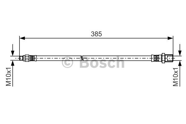 Bosch Przewód hamulcowy elastyczny – cena 57 PLN
