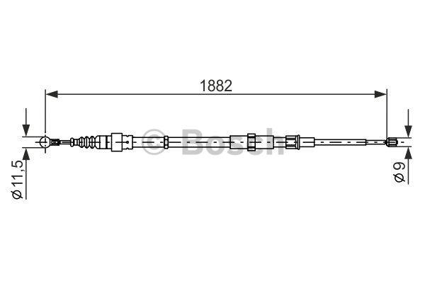 Купить Bosch 1 987 482 193 по низкой цене в Польше!