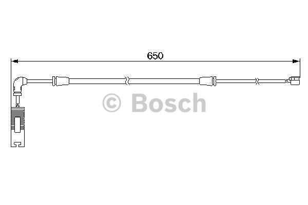 Bremsbelagwarnkontakte Bosch 1 987 474 960
