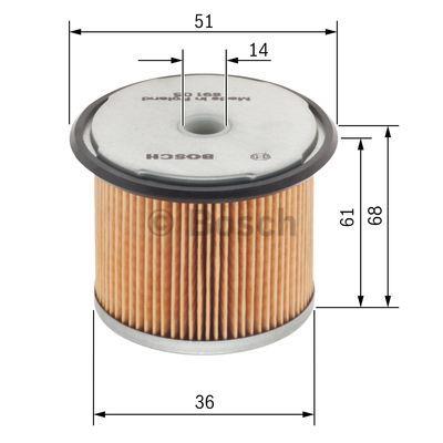 Bosch Fuel filter – price 28 PLN