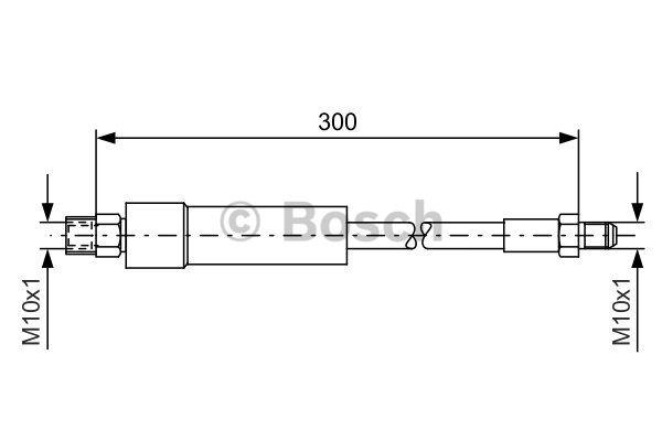 Brake Hose Bosch 1 987 476 074