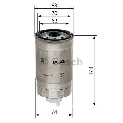 Bosch 1 457 434 192 Топливный фильтр 1457434192: Отличная цена - Купить в Польше на 2407.PL!