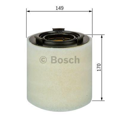 Bosch F 026 400 156 Filtr powietrza F026400156: Dobra cena w Polsce na 2407.PL - Kup Teraz!