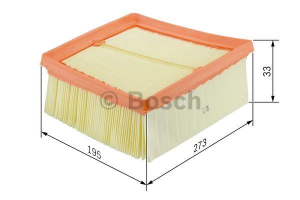 Bosch F 026 400 216 Повітряний фільтр F026400216: Приваблива ціна - Купити у Польщі на 2407.PL!