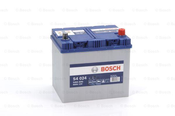 Аккумулятор Bosch 12В 60Ач 540А(EN) R+ Bosch 0 092 S40 240