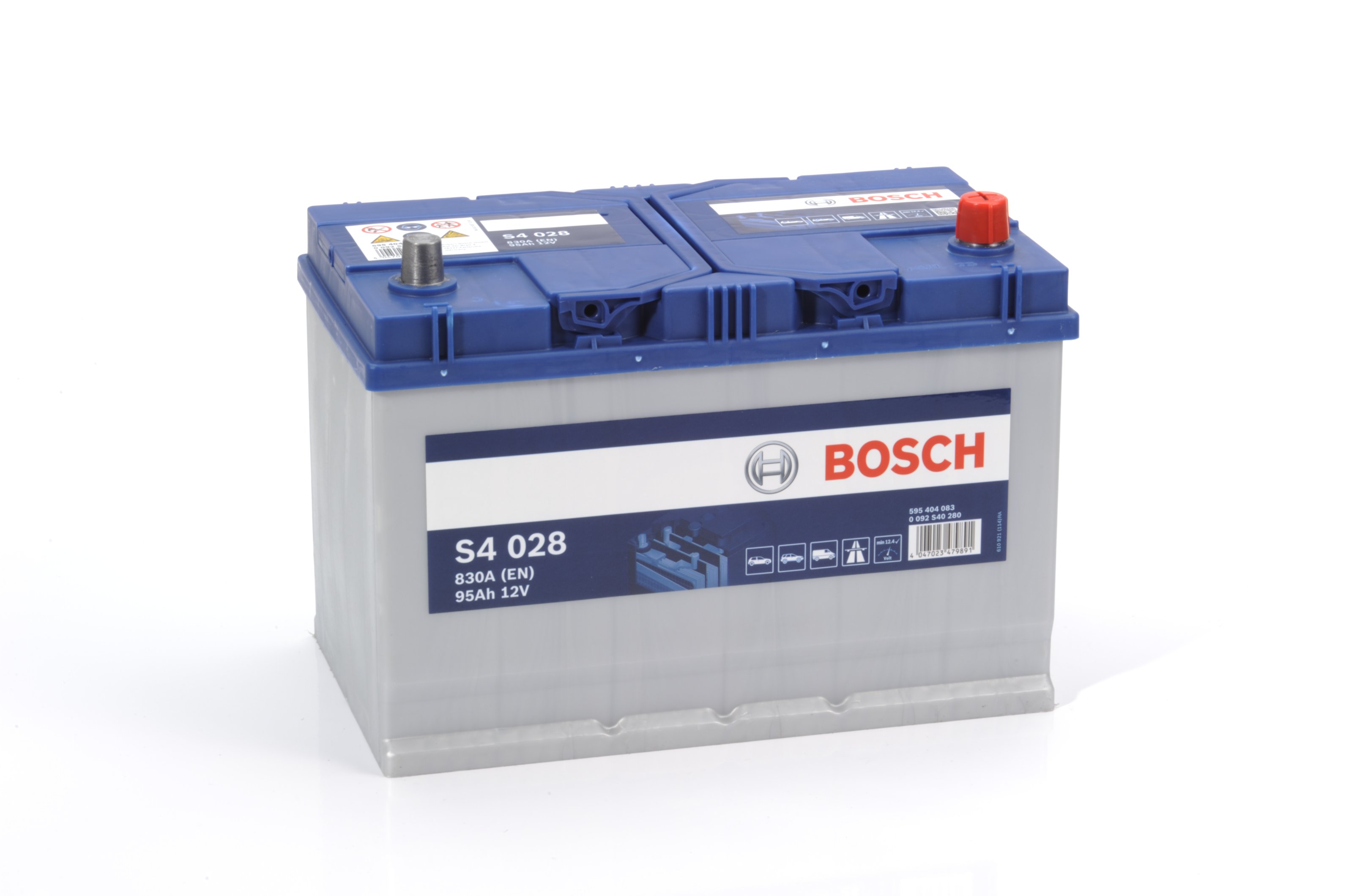 Akumulator Bosch 12V 95Ah 830A(EN) P+ Bosch 0 092 S40 280
