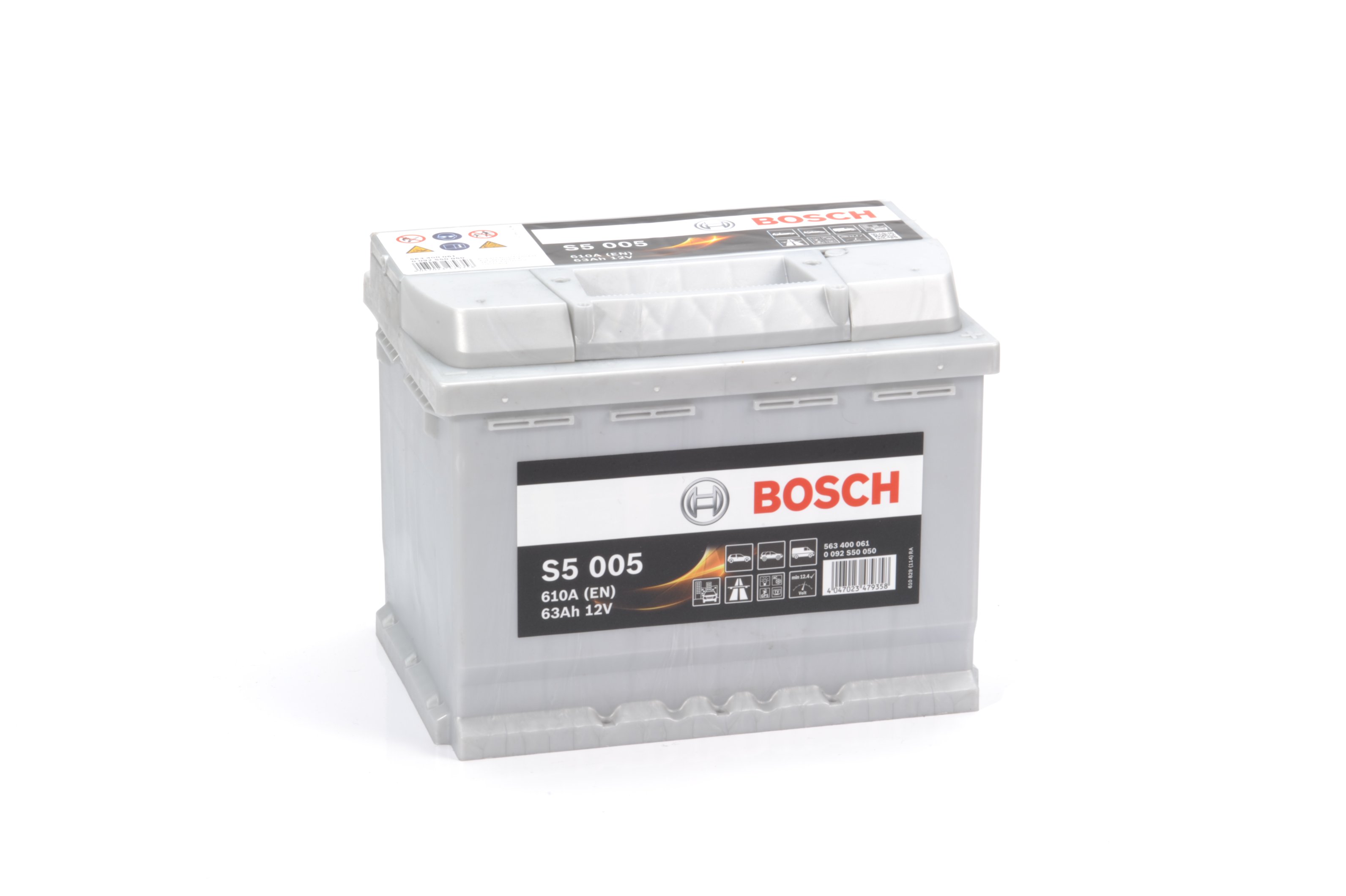Starterbatterie Bosch 12V 63AH 610A(EN) R+ Bosch 0 092 S50 050