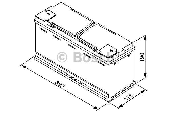 Bosch Starterbatterie Bosch 12V 105AH 950A(EN) R+ Start&amp;Stop – Preis 1149 PLN