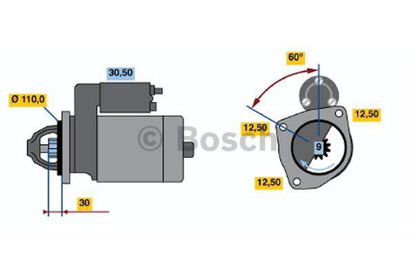 Купить Bosch 0 001 368 019 по низкой цене в Польше!