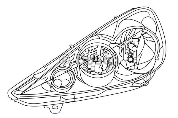 Bosch 0 318 162 213 Фара основна ліва 0318162213: Приваблива ціна - Купити у Польщі на 2407.PL!