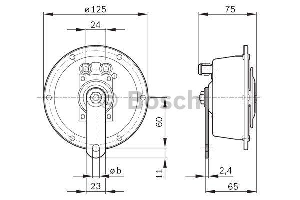 Bosch Sygnał dźwiękowy – cena 62 PLN
