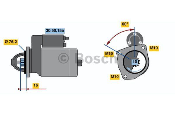 Купить Bosch 0 986 010 300 по низкой цене в Польше!