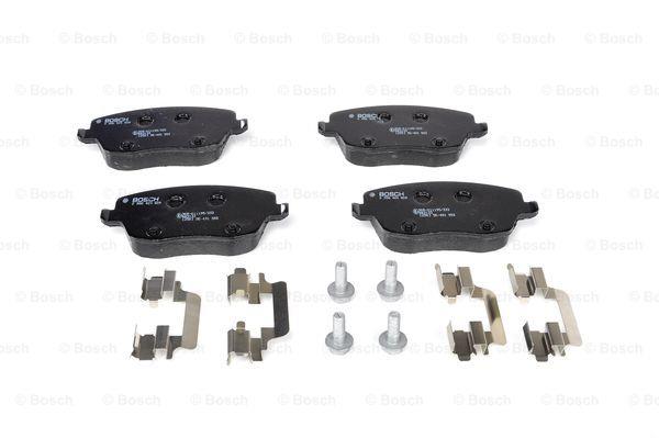 Brake Pad Set, disc brake Bosch 0 986 424 829