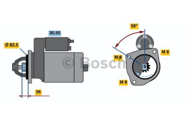 Kaufen Sie Bosch 0 986 017 020 zu einem günstigen Preis in Polen!