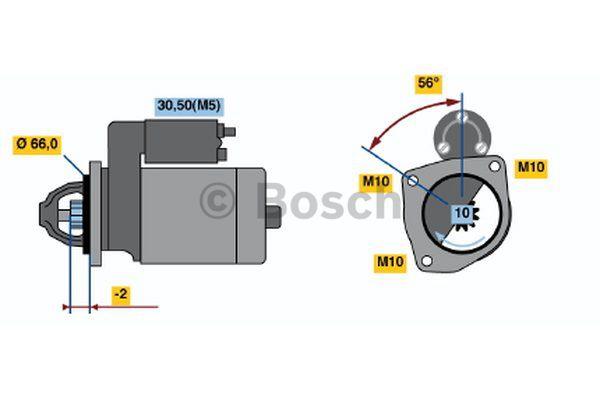 Starter Bosch 0 986 018 310
