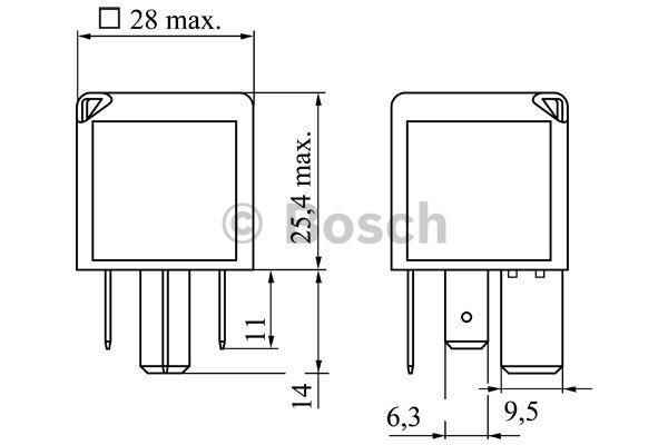 Bosch Relay – price 47 PLN
