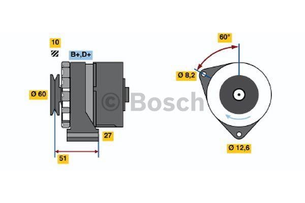 Купити Bosch 0 986 031 280 за низькою ціною в Польщі!