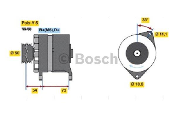 Купити Bosch 0 986 037 160 за низькою ціною в Польщі!