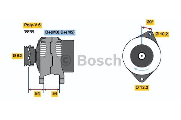 Купити Bosch 0 986 040 671 за низькою ціною в Польщі!
