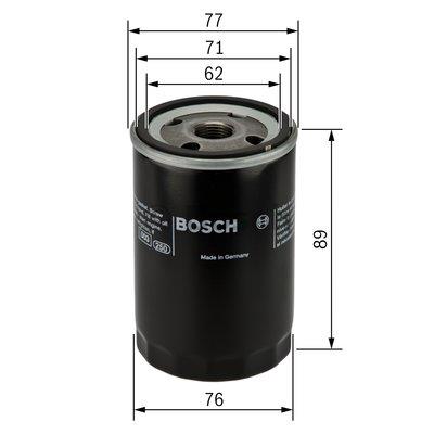 Bosch 0 986 452 068 Oil Filter 0986452068: Buy near me in Poland at 2407.PL - Good price!