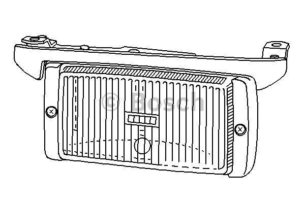 Bosch 0 305 450 009 Фара противотуманная 0305450009: Отличная цена - Купить в Польше на 2407.PL!
