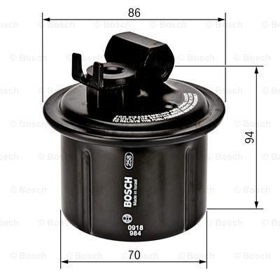 Bosch 0 450 905 909 Fuel filter 0450905909: Buy near me in Poland at 2407.PL - Good price!