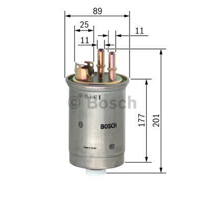 Bosch 0 450 906 308 Fuel filter 0450906308: Buy near me at 2407.PL in Poland at an Affordable price!