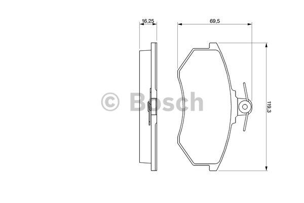 Купить Bosch 0 986 466 698 по низкой цене в Польше!