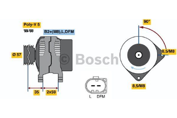 Купить Bosch 0 986 049 101 по низкой цене в Польше!