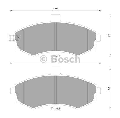 Bosch 0 986 AB9 145 Klocki hamulcowe, zestaw 0986AB9145: Dobra cena w Polsce na 2407.PL - Kup Teraz!